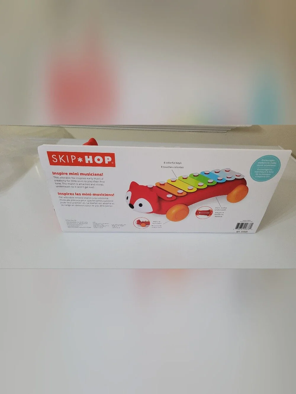 Skip Hop Explore & More Baby Fox Xylophone Toy with Mallet